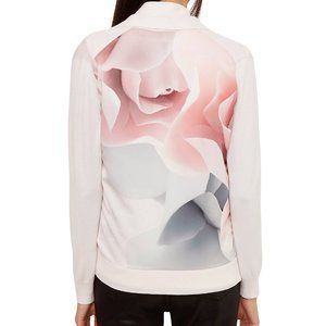 NWT! TED BAKER, PORCELAIN ROSE WRAP, SIZE 2